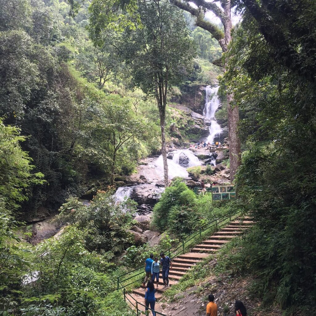 Iruppu Falls, Madikeri, Karnataka