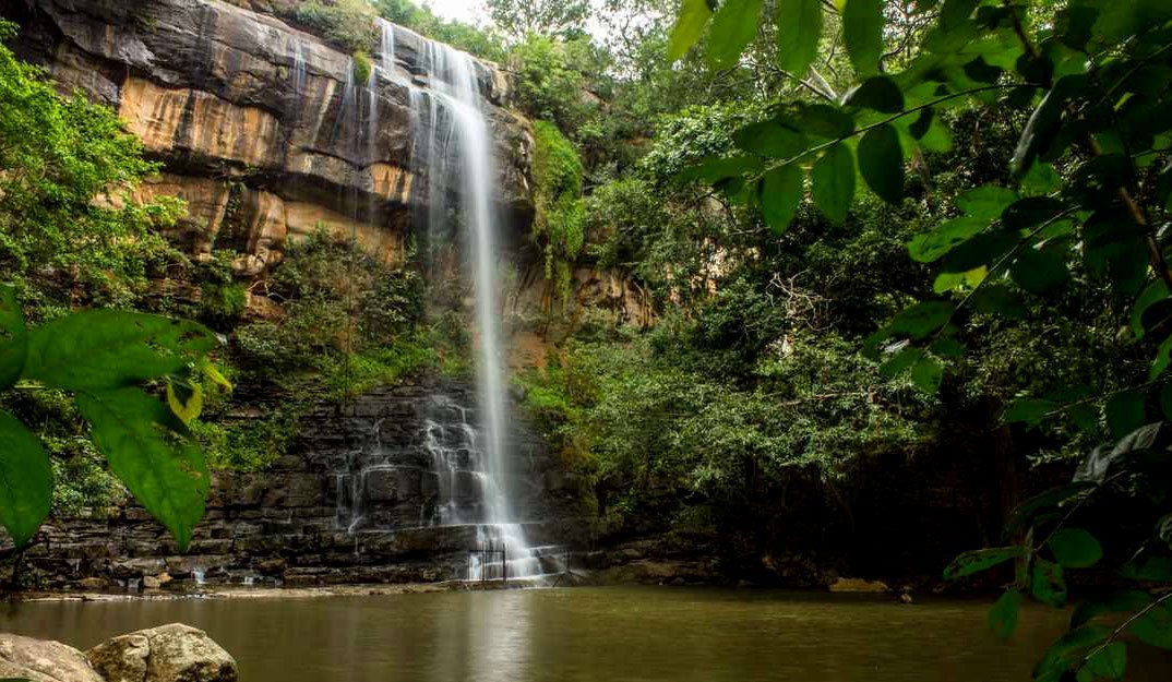 Mallela Theertham Waterfall nagarkurnool telangana