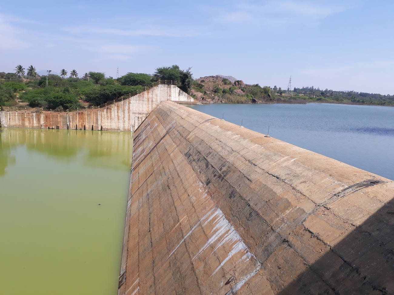 chitravathi dam reservoir bagepalli nh7