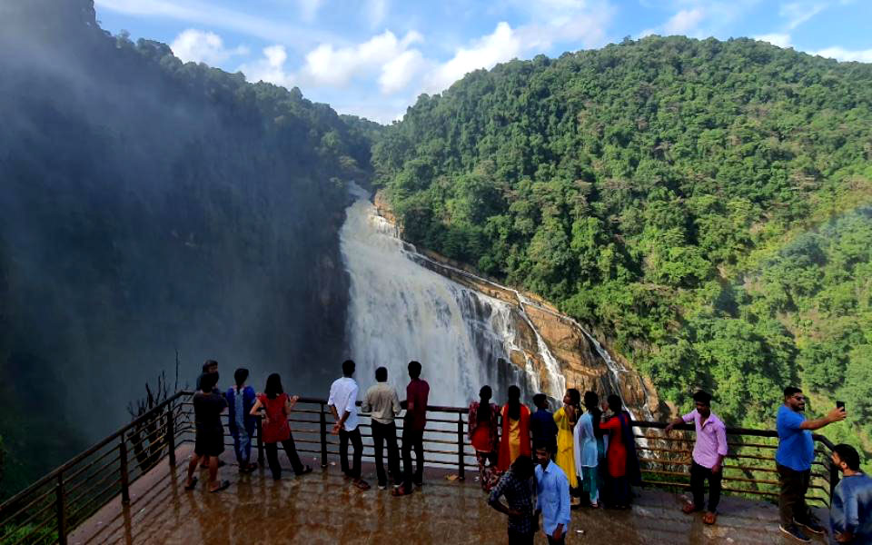 Unchalli falls karnataka